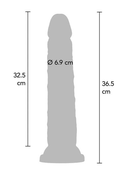 Deluxe Dual Density Dong TPE 36,5 cm by ToyJoy Get Real