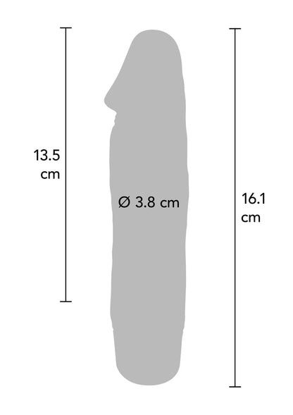 Klassischer Vibrator Mini Schwarz von ToyJoy