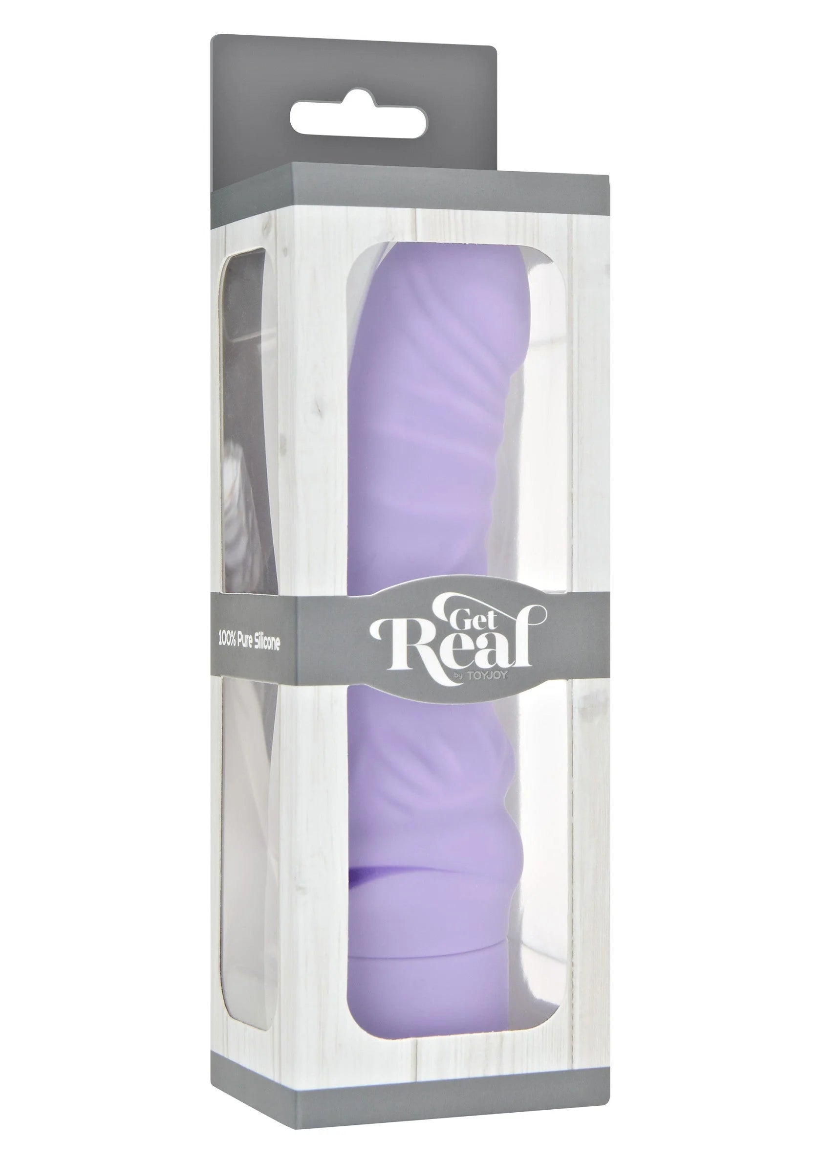 Mini G-spot vibrator in paars, in verpakking met doorzichtige venster