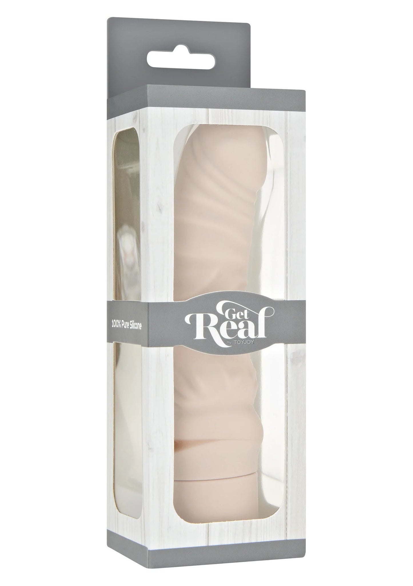 Mini G-spot vibrator in huidskleur, in verpakking