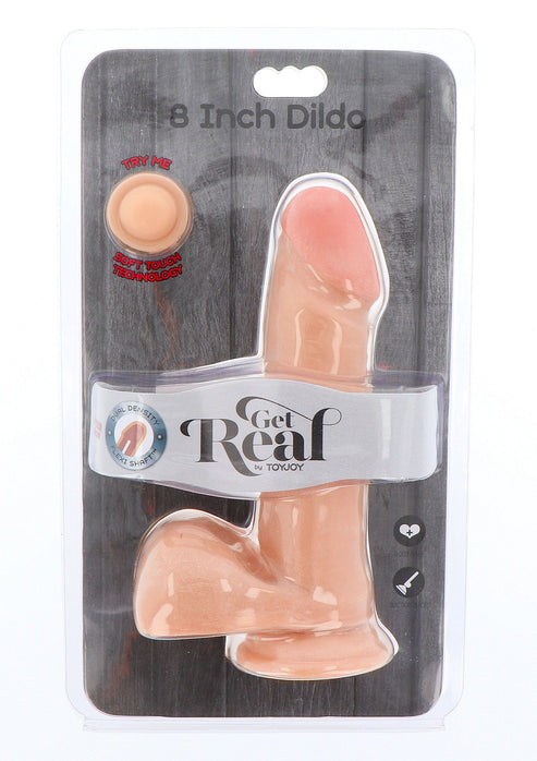 Dual Density Dildo TPE 20 cm by ToyJoy Get Real