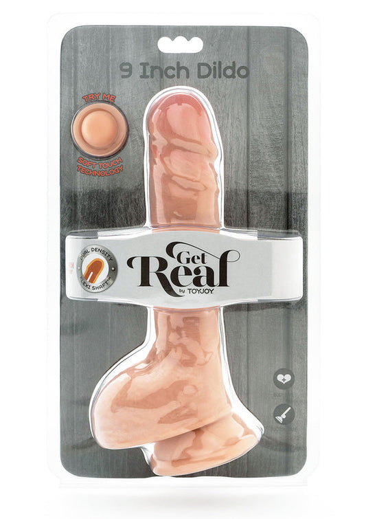 Dual Density Dildo TPE 23 cm by ToyJoy Get Real