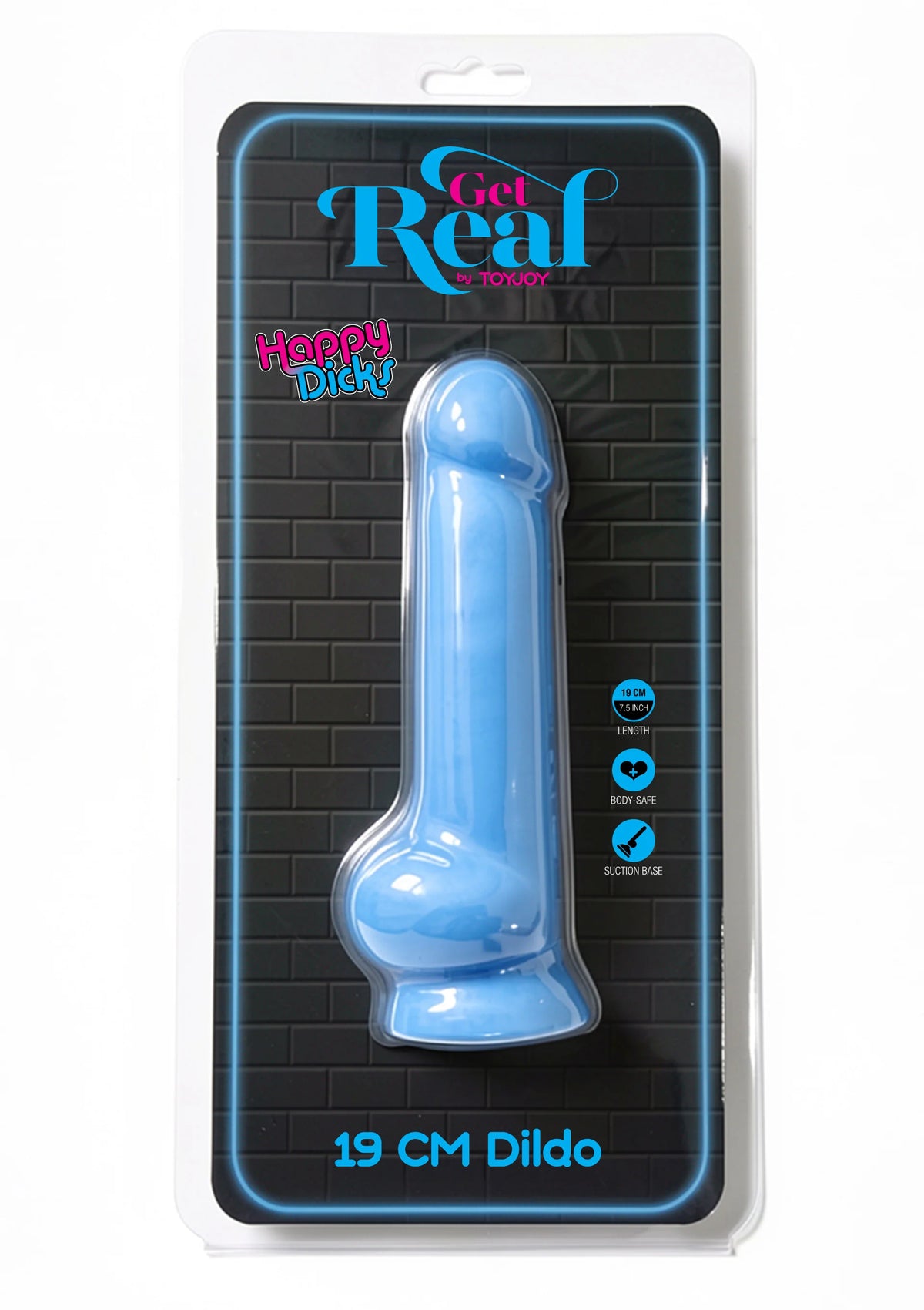 Bestel: Happy Dicks Dildo PVC 19 cm - bij Happytoys: de erotische sex webshop | liever Happy dan Easy ⭐⭐⭐⭐⭐