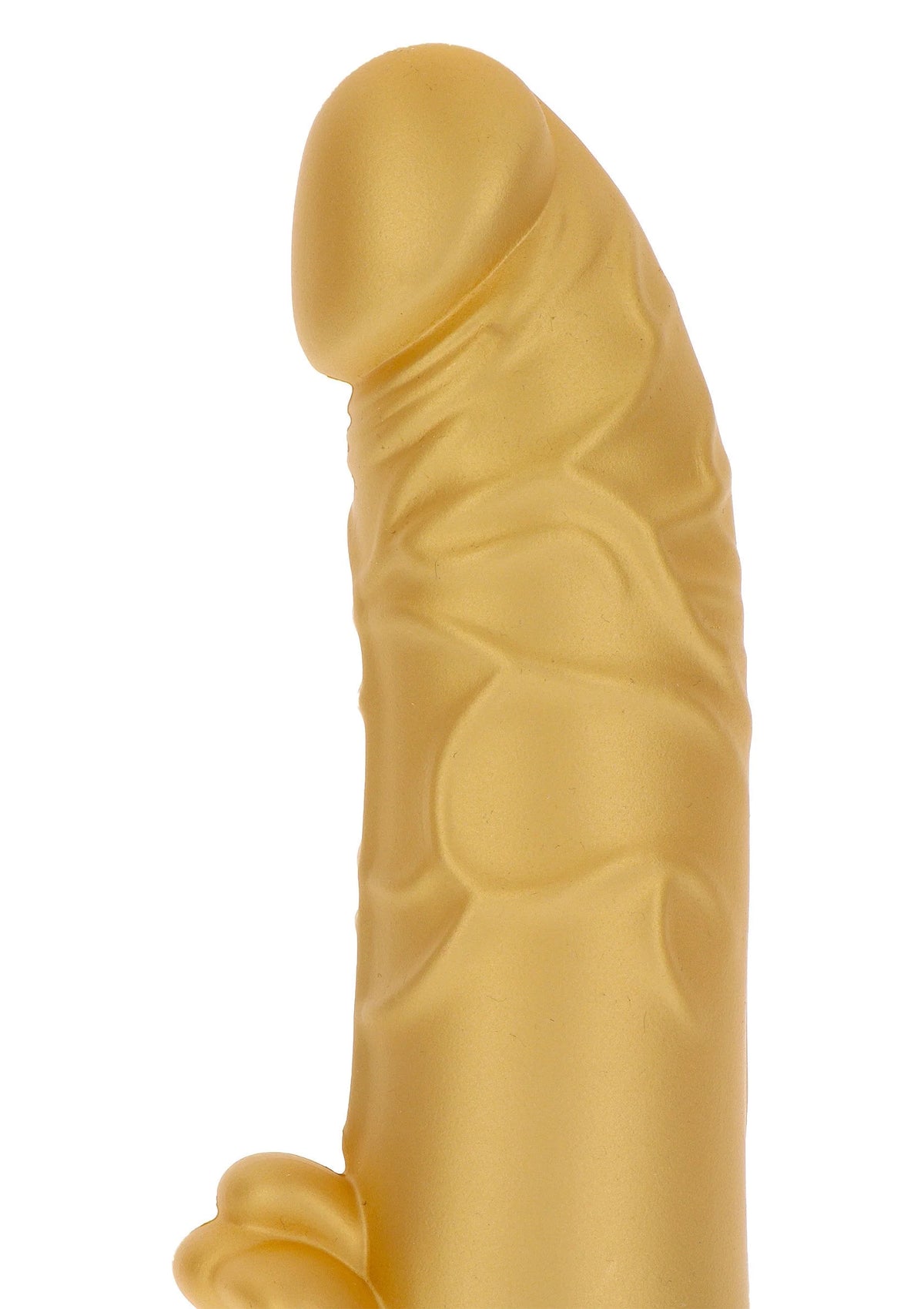 Beste vandaag nog: Gold Dicker Stim Vibrator 22 cm by ToJoy Get Real - bij Happytoys Sexshop: online sex shop for Feeling Happy & Easy 😊