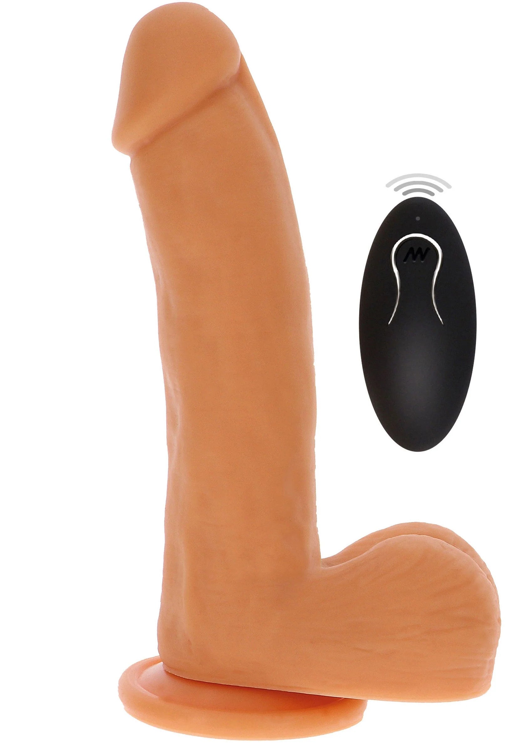 Beste vandaag nog: Naked Thrusting Dildo Silicone 19.5 cm by ToyJoy - bij Happytoys Sexshop: Toys for Feeling Happy & Easy 😊