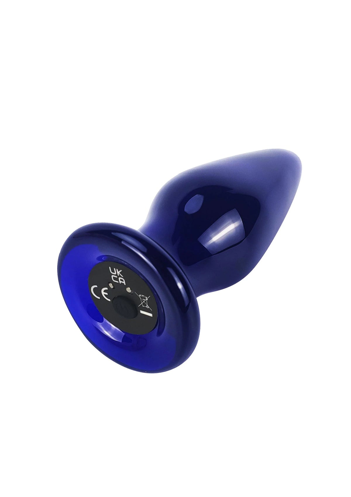 Bestel: Shining Vibrating Glass Plug - bij Happytoys: de erotische sex webshop | liever Happy dan Easy ⭐⭐⭐⭐⭐