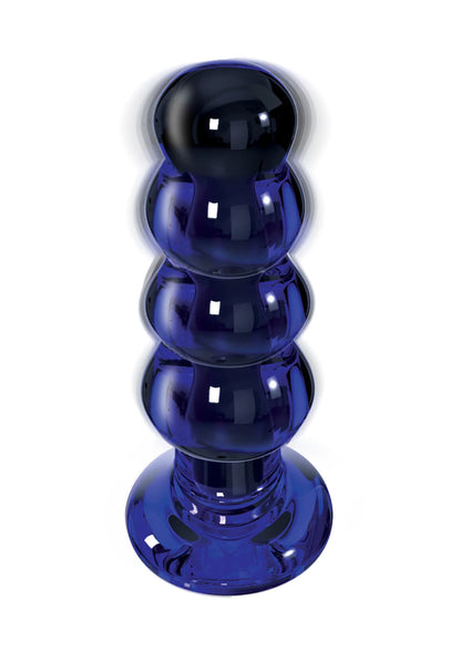 Bestel: Radiant Vibrating Glass Plug - bij Happytoys: de erotische sex webshop | liever Happy dan Easy ⭐⭐⭐⭐⭐ - Default Title - 10217 - BLUE