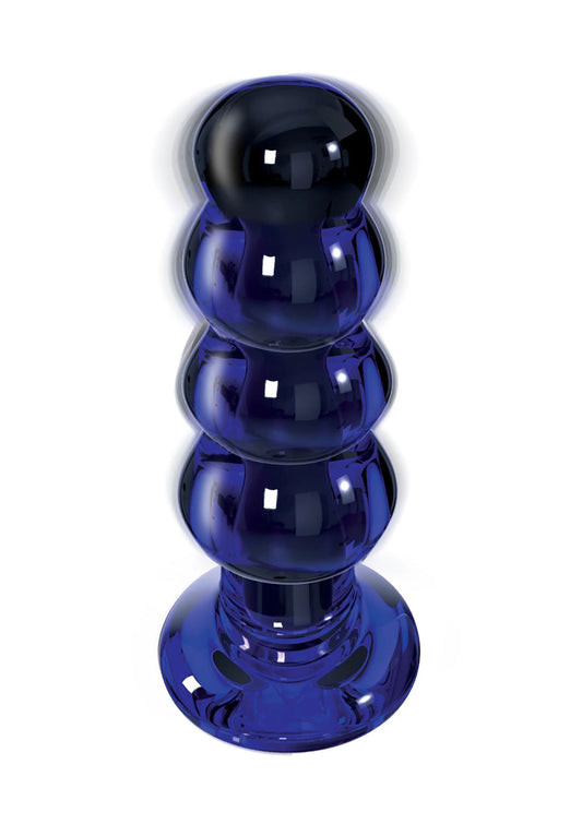Bestel: Radiant Vibrating Glass Plug - bij Happytoys: de erotische sex webshop | liever Happy dan Easy ⭐⭐⭐⭐⭐ - Default Title - 10217 - BLUE