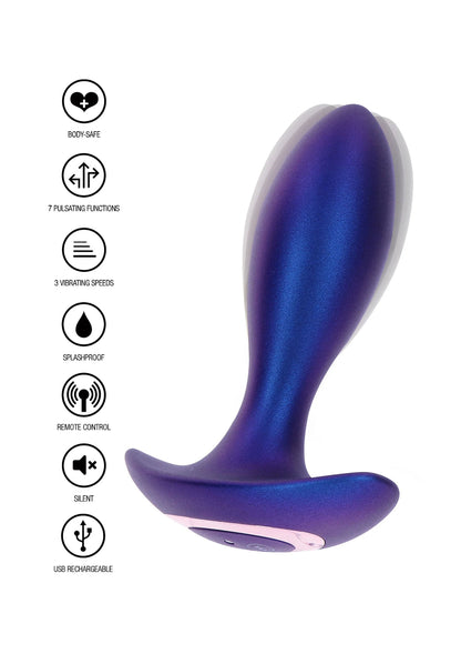 Bestel: The Brave Vibrating Anal Plug - bij Happytoys: de erotische sex webshop | liever Happy dan Easy ⭐⭐⭐⭐⭐