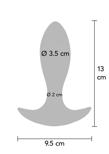 Bestel: The Brave Vibrating Anal Plug - bij Happytoys: de erotische sex webshop | liever Happy dan Easy ⭐⭐⭐⭐⭐