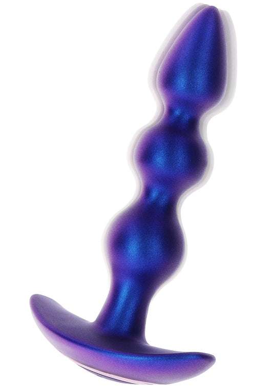 Bestel: The Bold Beaded Vibrating Anal Plug - bij Happytoys: de erotische sex webshop | liever Happy dan Easy ⭐⭐⭐⭐⭐ - Default Title - 10221 - BLUE