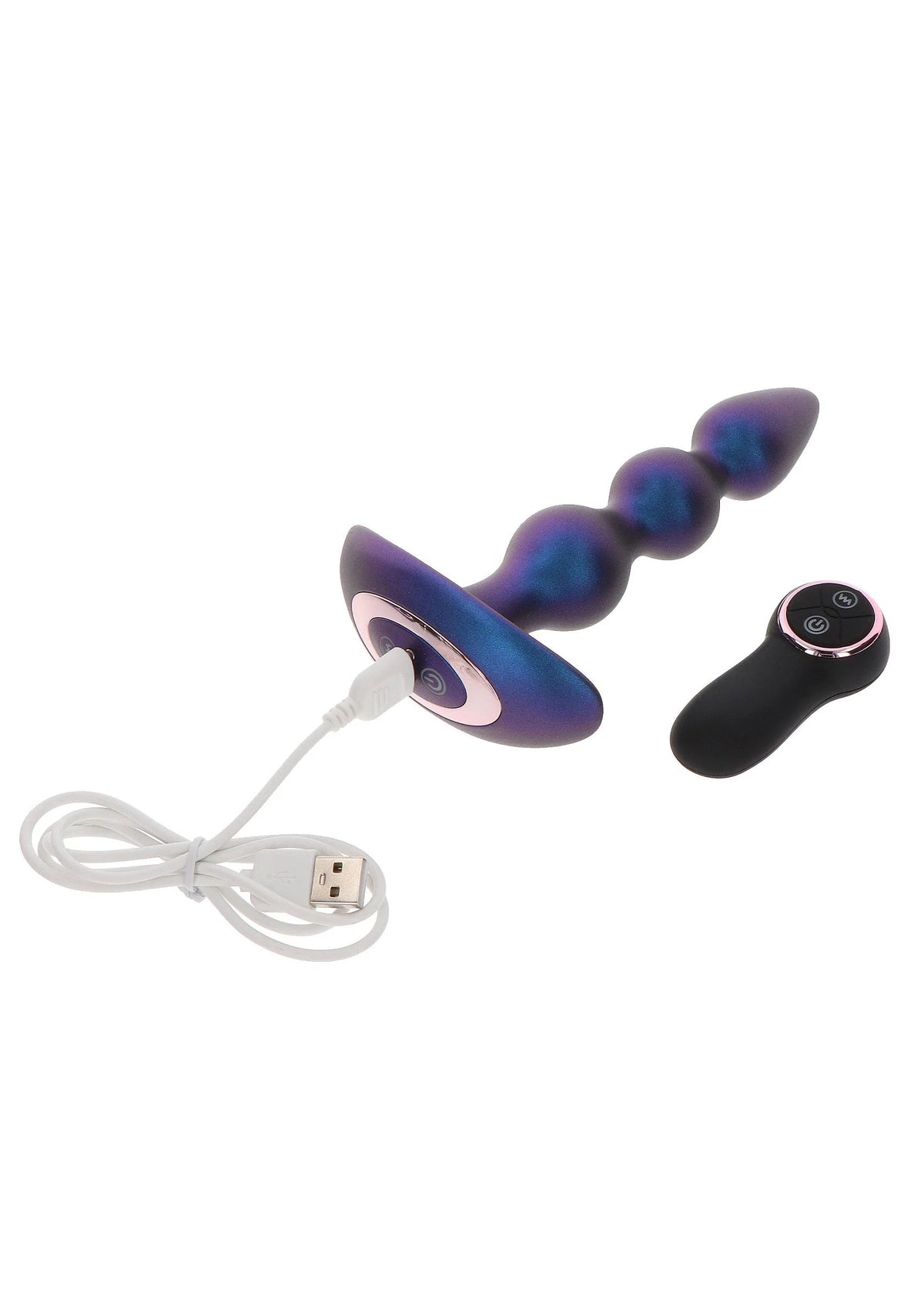 Bestel: The Bold Beaded Vibrating Anal Plug - bij Happytoys: de erotische sex webshop | liever Happy dan Easy ⭐⭐⭐⭐⭐