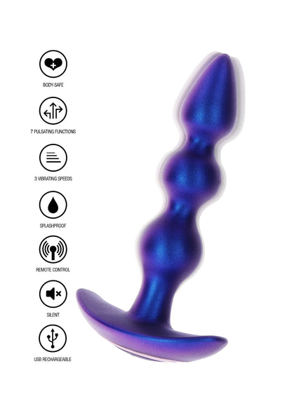 Bestel: The Bold Beaded Vibrating Anal Plug - bij Happytoys: de erotische sex webshop | liever Happy dan Easy ⭐⭐⭐⭐⭐