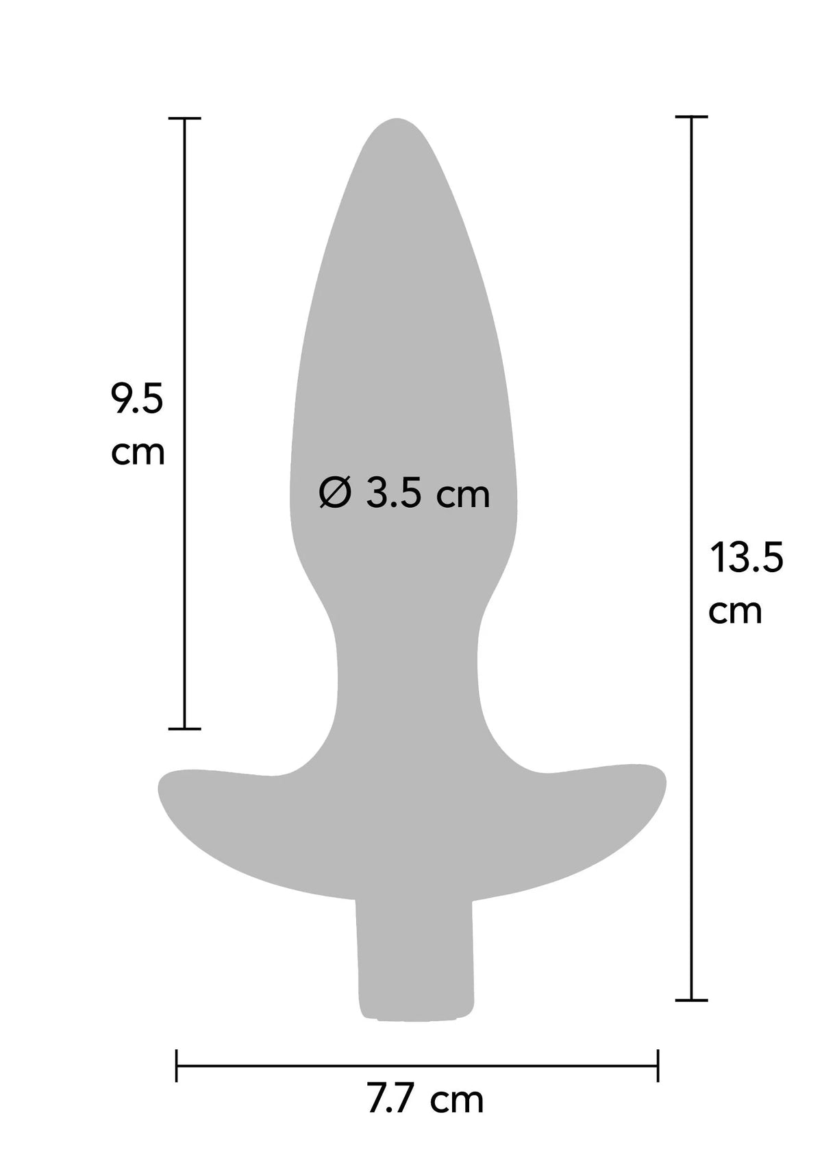 Bestel: The Sparkle Buttplug - bij Happytoys: de erotische sex webshop | liever Happy dan Easy ⭐⭐⭐⭐⭐