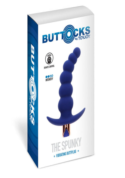 The Spunky Buttplug vibrating with remote control by ToyJoy Buttocks