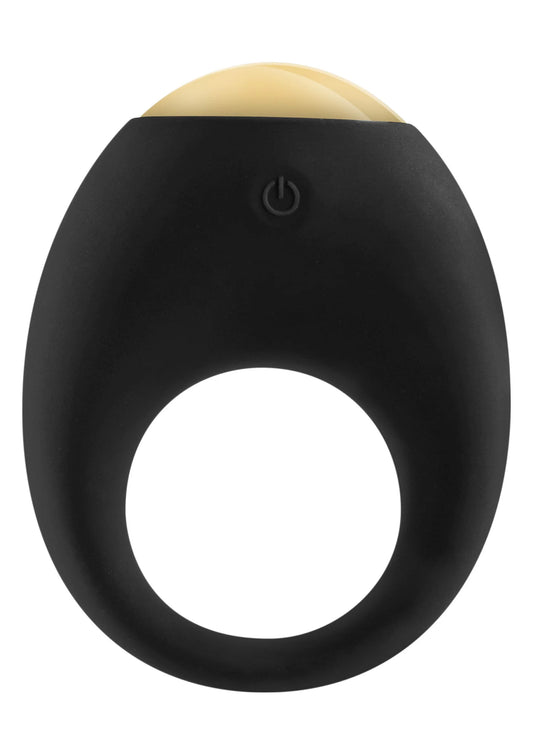 Bestel: Eclipse Vibrating Cock Ring - bij Happytoys: de erotische sex webshop | liever Happy dan Easy ⭐⭐⭐⭐⭐ - Default Title - 10232 - BLACK