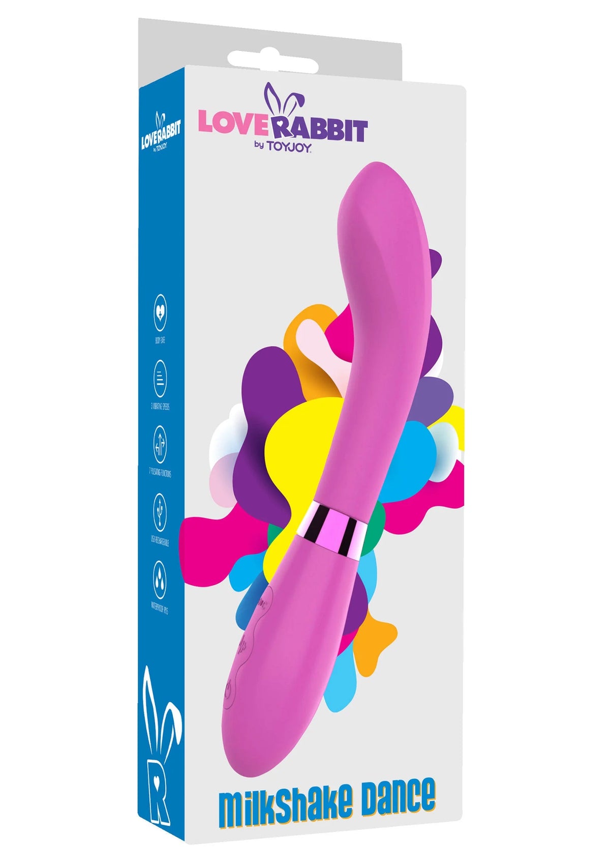 Bestel: Milkshake Dance Vibrator - bij Happytoys: de erotische sex webshop | liever Happy dan Easy ⭐⭐⭐⭐⭐