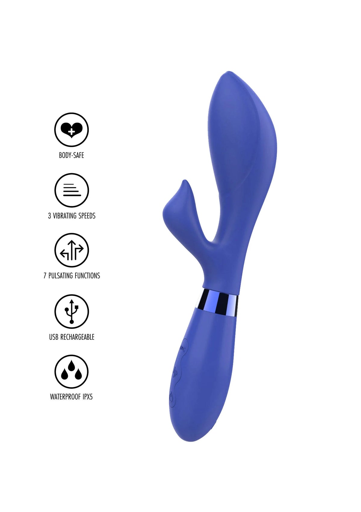 Bestel: Grove Parade Vibrator - bij Happytoys: de erotische sex webshop | liever Happy dan Easy ⭐⭐⭐⭐⭐