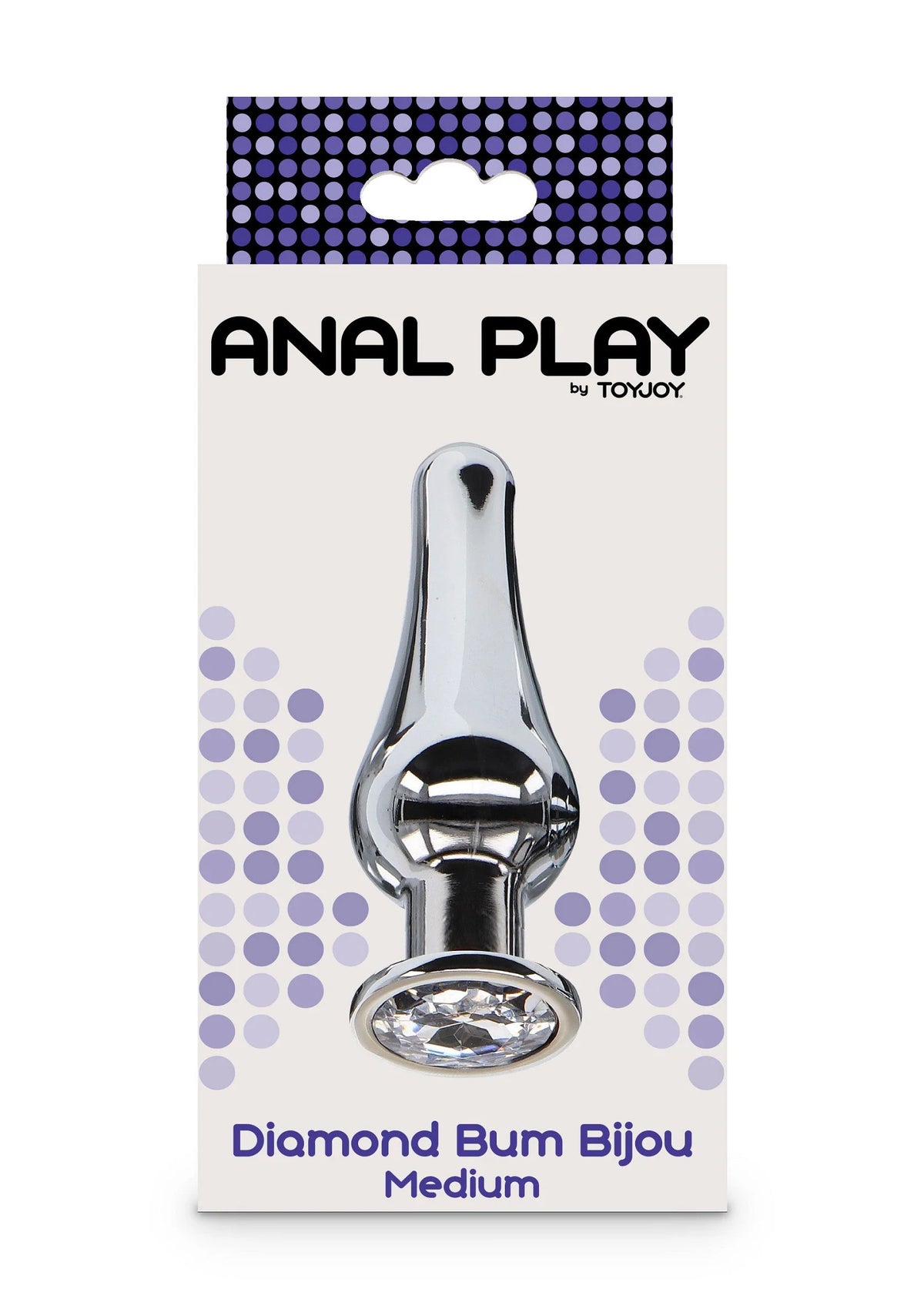 Bestel: Diamond Bum Bijou Medium - bij Happytoys: de erotische sex webshop | liever Happy dan Easy ⭐⭐⭐⭐⭐