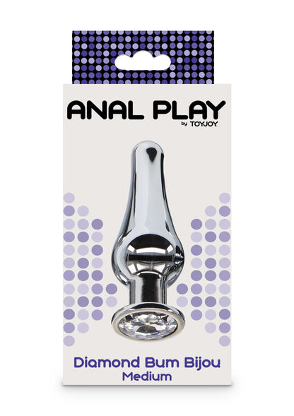 Bestel: Diamond Bum Bijou Medium - bij Happytoys: de erotische sex webshop | liever Happy dan Easy ⭐⭐⭐⭐⭐