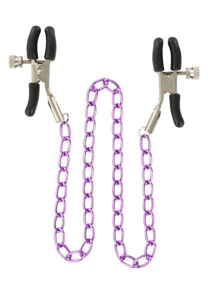 Beste vandaag nog: Basics Stimulating Nipple Chain by ToyJoy - bij Happytoys