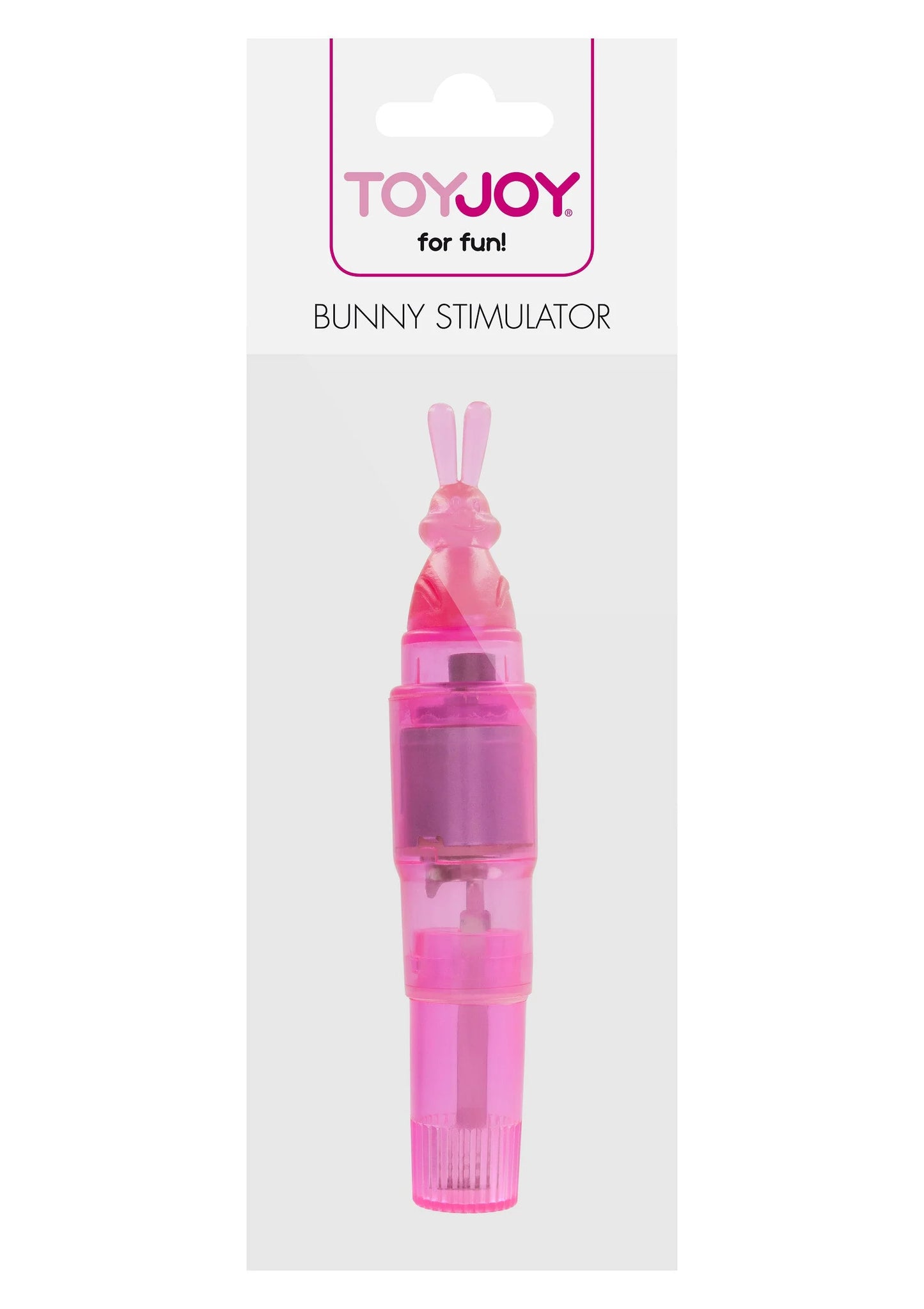 ToyJoy Bunny stimulator doos met roze konijn-stimulator en konijnvormig opzetstuk