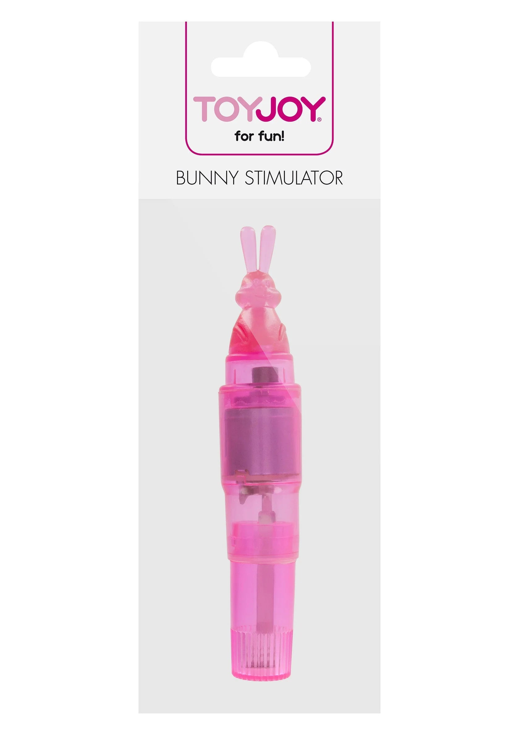 ToyJoy Bunny stimulator doos met roze konijn-stimulator en konijnvormig opzetstuk