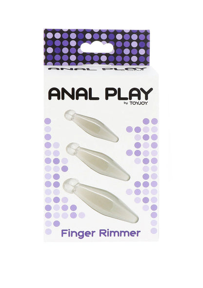 Bestel: Anal Play Finger Rimmer 3pcs by ToyJoy - bij Happytoys: de erotische sex webshop | liever Happy dan Easy ⭐⭐⭐⭐⭐