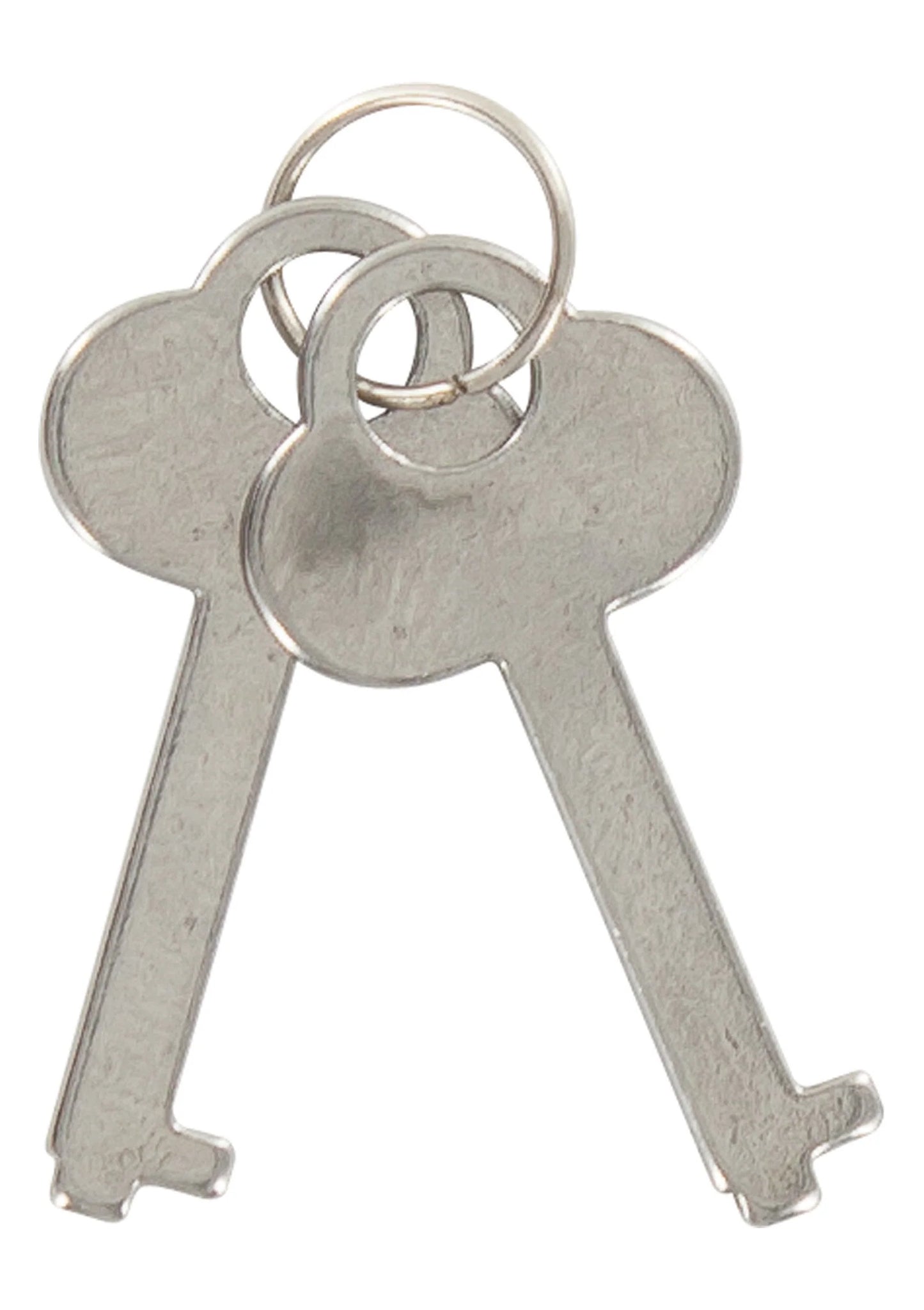 ToyJoy bont cuff set met zilverkleurige metalen polsboeien en ringen