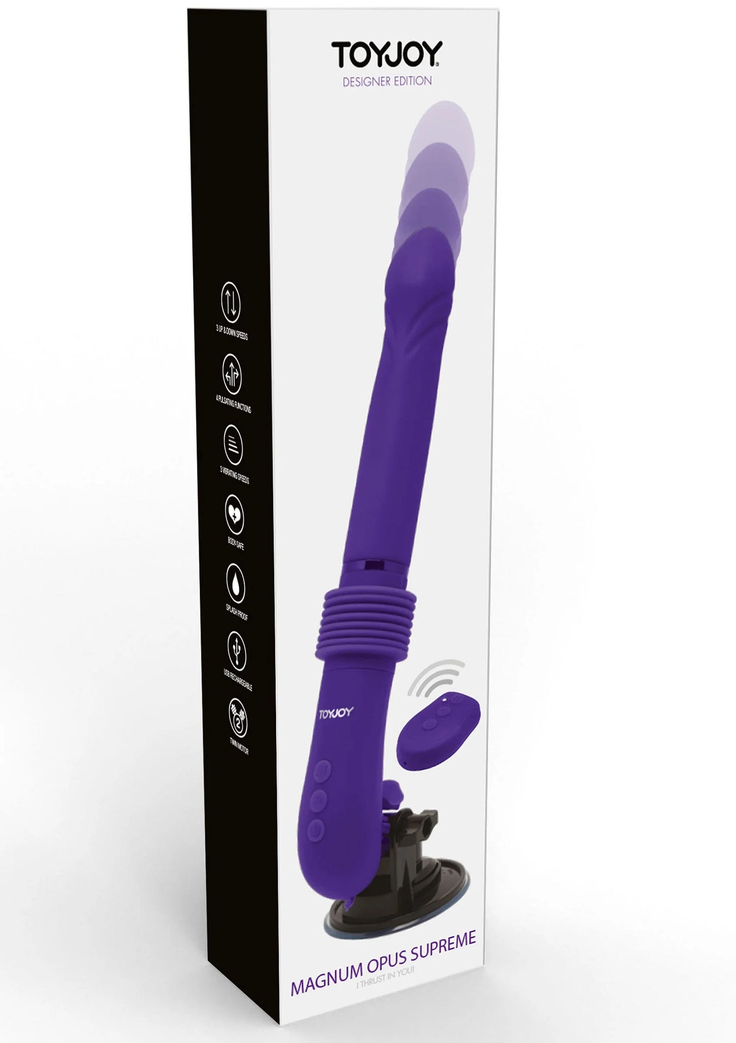 Beste vandaag nog: Magnum Opus Supreme Thruster 2 by ToyJoy - bij Happytoys Sexshop: Toys for Feeling Happy & Easy 😊