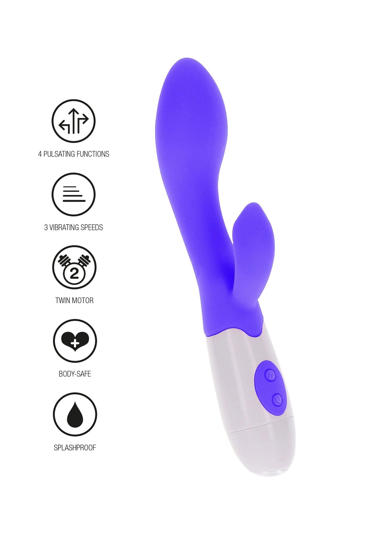 Beste vandaag nog: Funky Lover vibrator by ToyJoy Funky Fun Toys - bij Happytoys Sexshop: online sex shop for Feeling Happy & Easy 😊