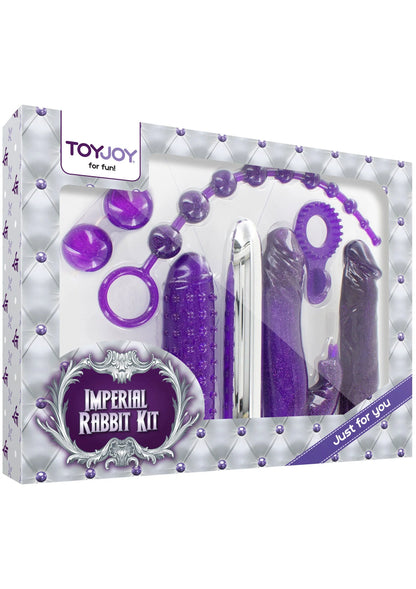 Beste vandaag nog: Just for You Imperial Rabbit Kit by ToyJoy - bij Happytoys - Default Title - 10435 - PURPLE