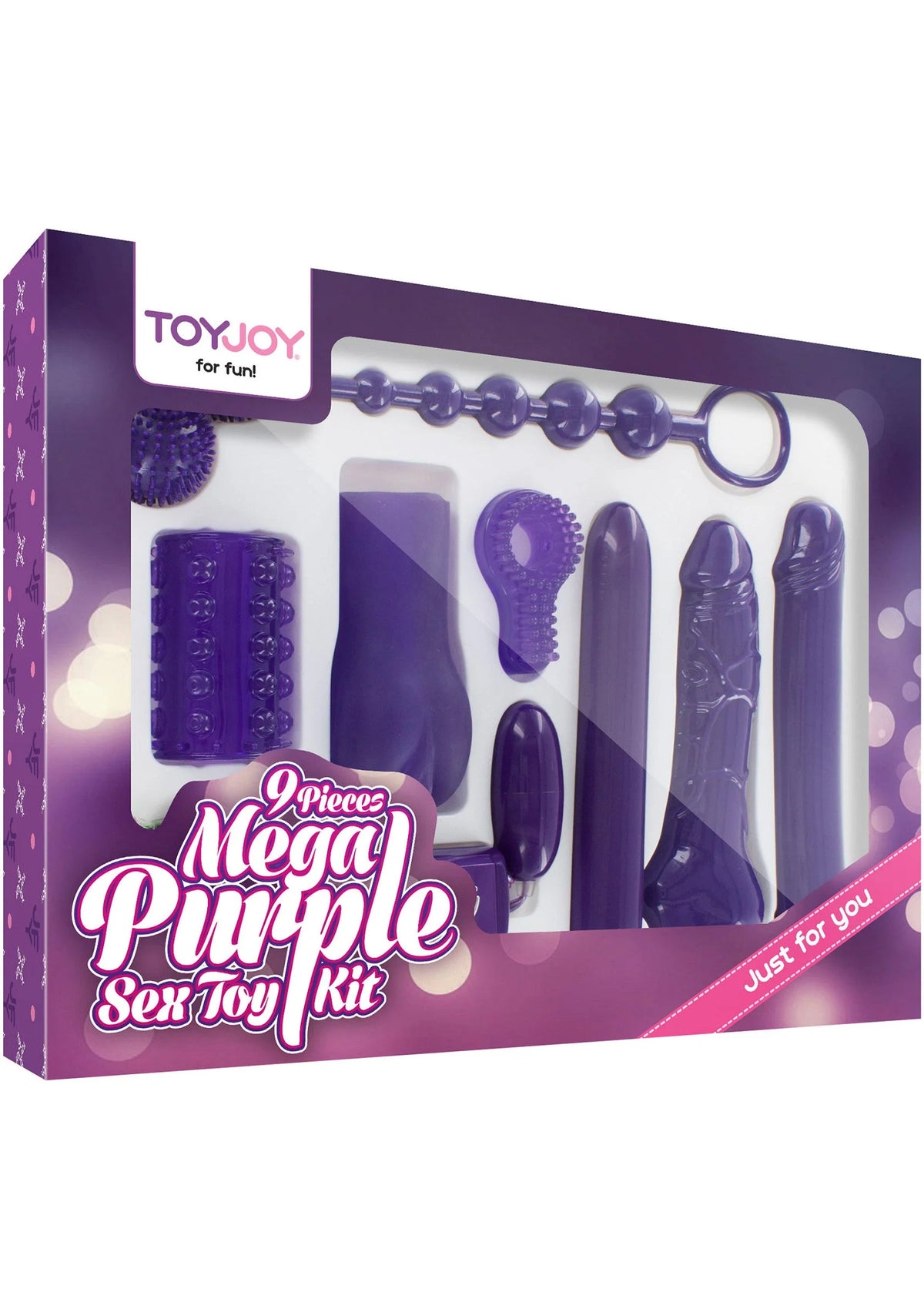 Bestel: Just for You Mega Sex Toy Kit by ToyJoy - bij Happytoys: de erotische sex webshop | liever Happy dan Easy ⭐⭐⭐⭐⭐