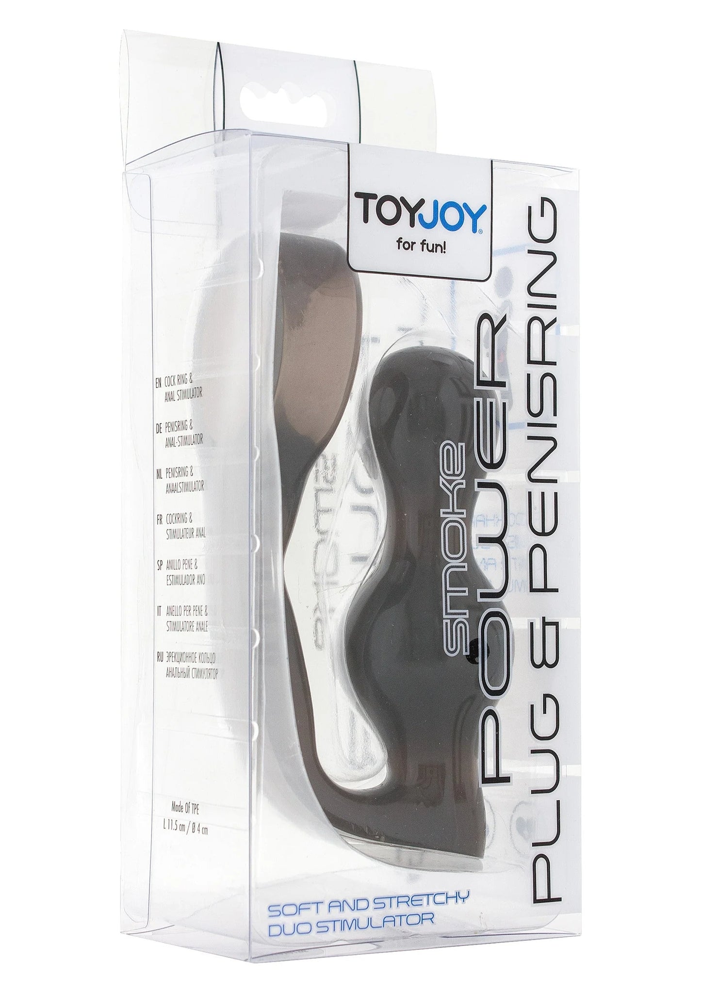 Beste vandaag nog: Manpower Power Plug & Penisring by ToyJoy - bij Happytoys Sexshop: online sex shop for Feeling Happy & Easy 😊