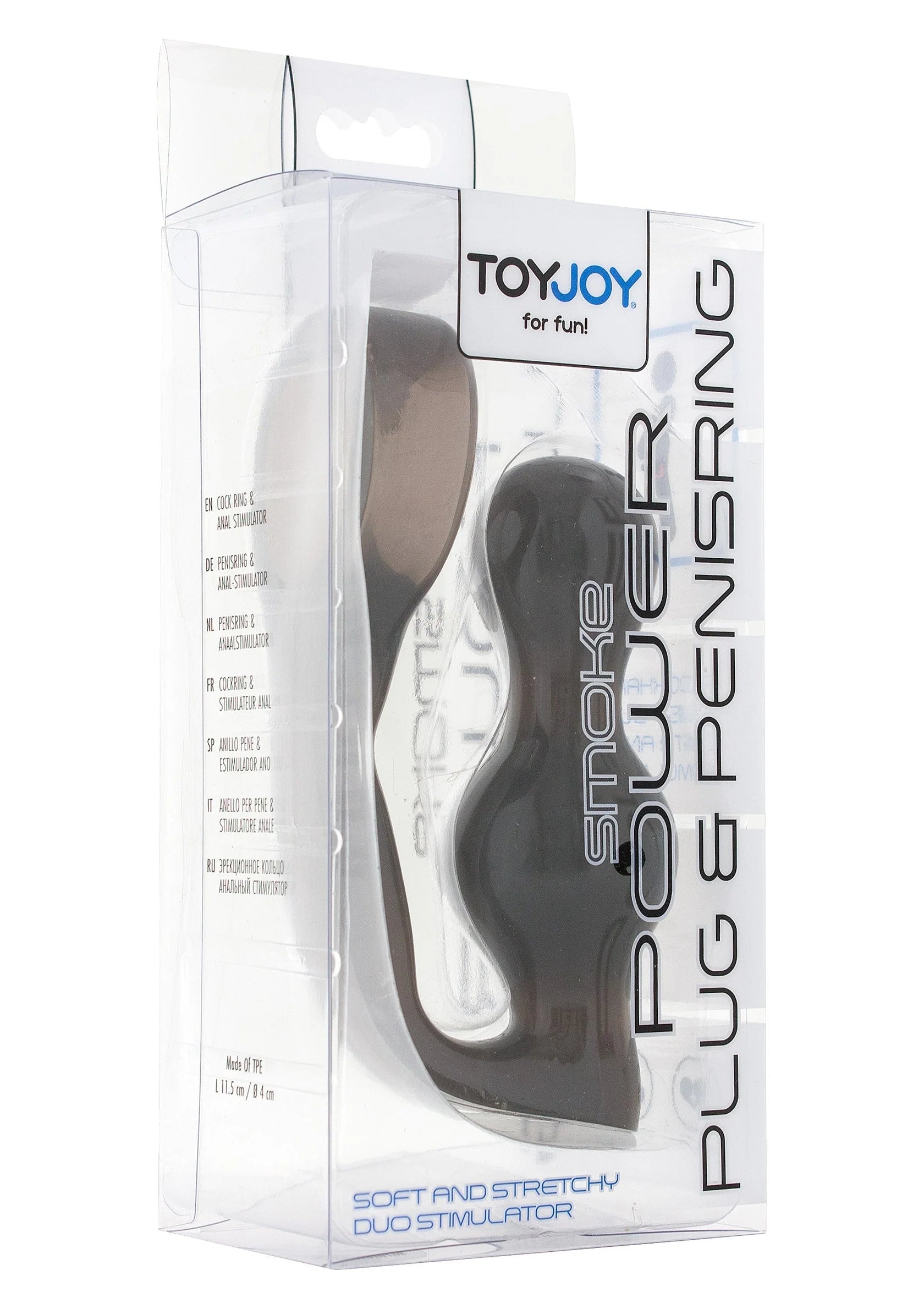 Beste vandaag nog: Manpower Power Plug & Penisring by ToyJoy - bij Happytoys Sexshop: online sex shop for Feeling Happy & Easy 😊