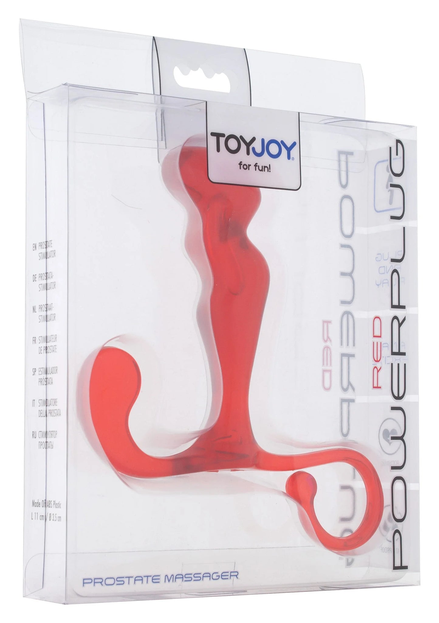 Beste vandaag nog: Manpower Power Plug Prostate Massager by ToyJoy - bij Happytoys Sexshop: online sex shop for Feeling Happy & Easy 😊