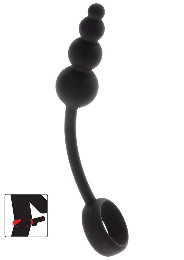 Manpower Anal Plug & Cock Ring by ToyJoy