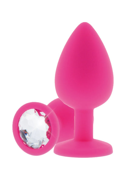 Beste vandaag nog: Diamond Booty Jewel Small by ToyJoy - bij Happytoys Sexshop: Toys for Feeling Happy & Easy 😊 - Roze - 10573 - PINK