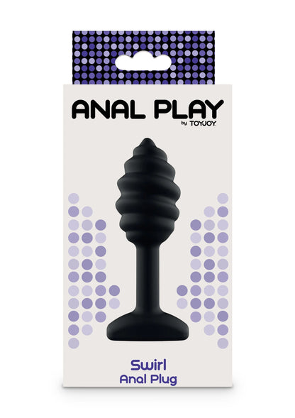 Beste vandaag nog: Anal Play Swirl Anal Plug by ToyJoy - bij Happytoys