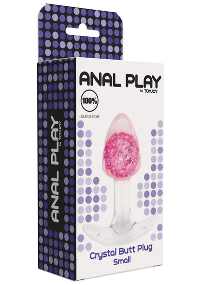 Kristall Buttplug klein