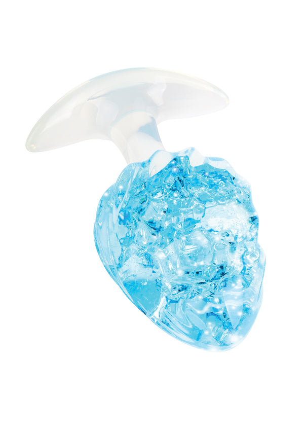 Kristall Buttplug groß