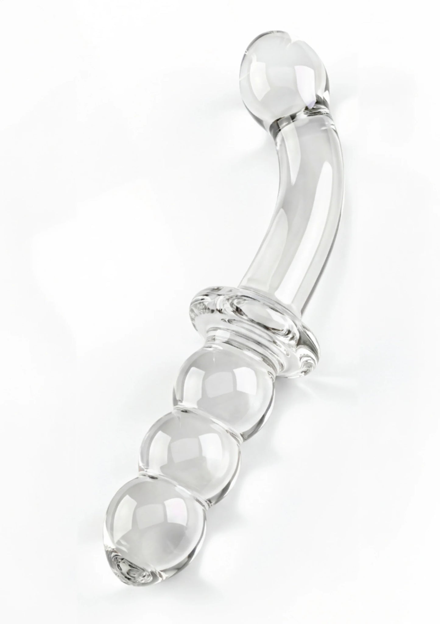 Beste vandaag nog: Dual - Ended Anal & G - spot Dildo byToyJoy Glass Worxx - vibrators bij Happytoys Sexshop: online sex shop for Feeling Happy & Easy 😊