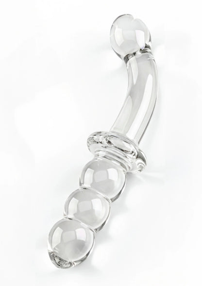 Beste vandaag nog: Dual - Ended Anal & G - spot Dildo byToyJoy Glass Worxx - vibrators bij Happytoys Sexshop: online sex shop for Feeling Happy & Easy 😊