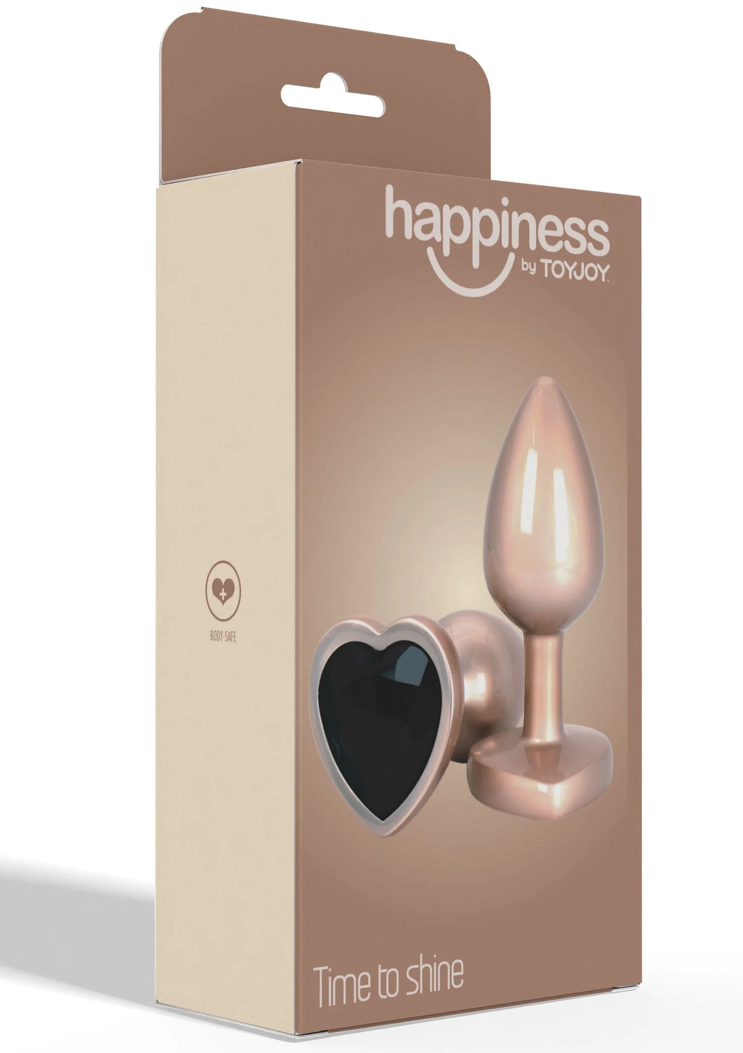 Verpakking van Toyjoy buttplugset met hartdesign en druppelvormige plug