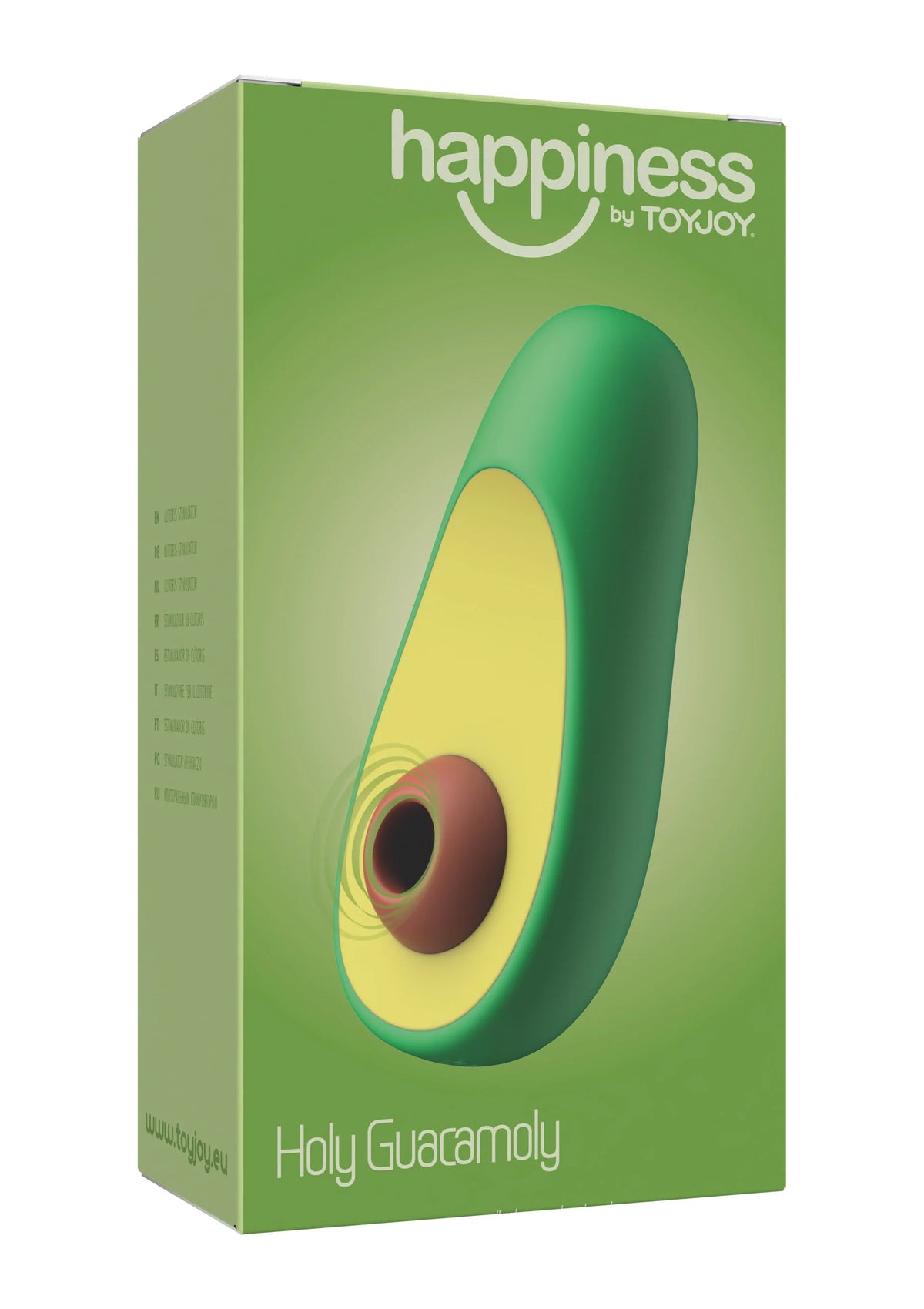 Bestel: Holy Guacamoly Air Stimulator ToyJoh Happiness - bij Happytoys.nl, happytoys.be, Happytoys.ae: erotische sex webshop | liever Happy dan Easy ⭐⭐⭐⭐⭐