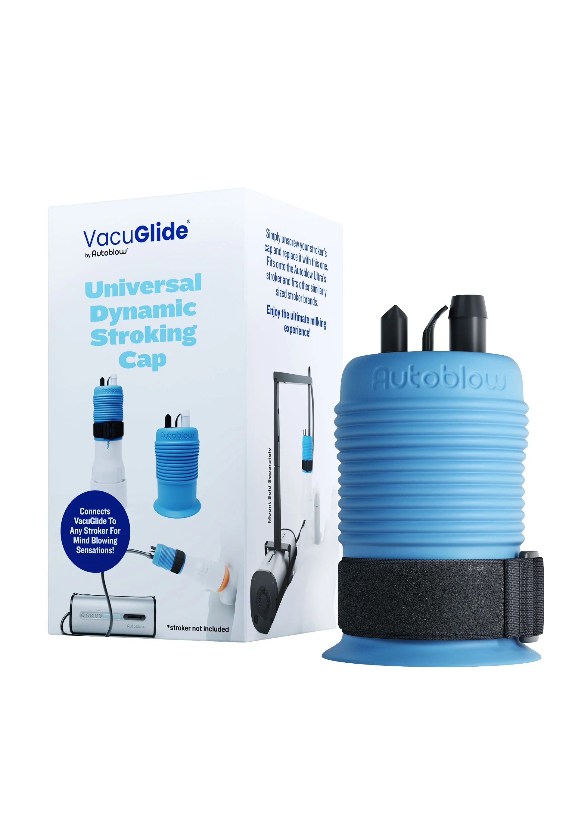 Beste vandaag nog: VacuGLIDE Universal Stroker Cap by Autoblow - bij Happytoys Sexshop: online sex shop for Feeling Happy & Easy 😊