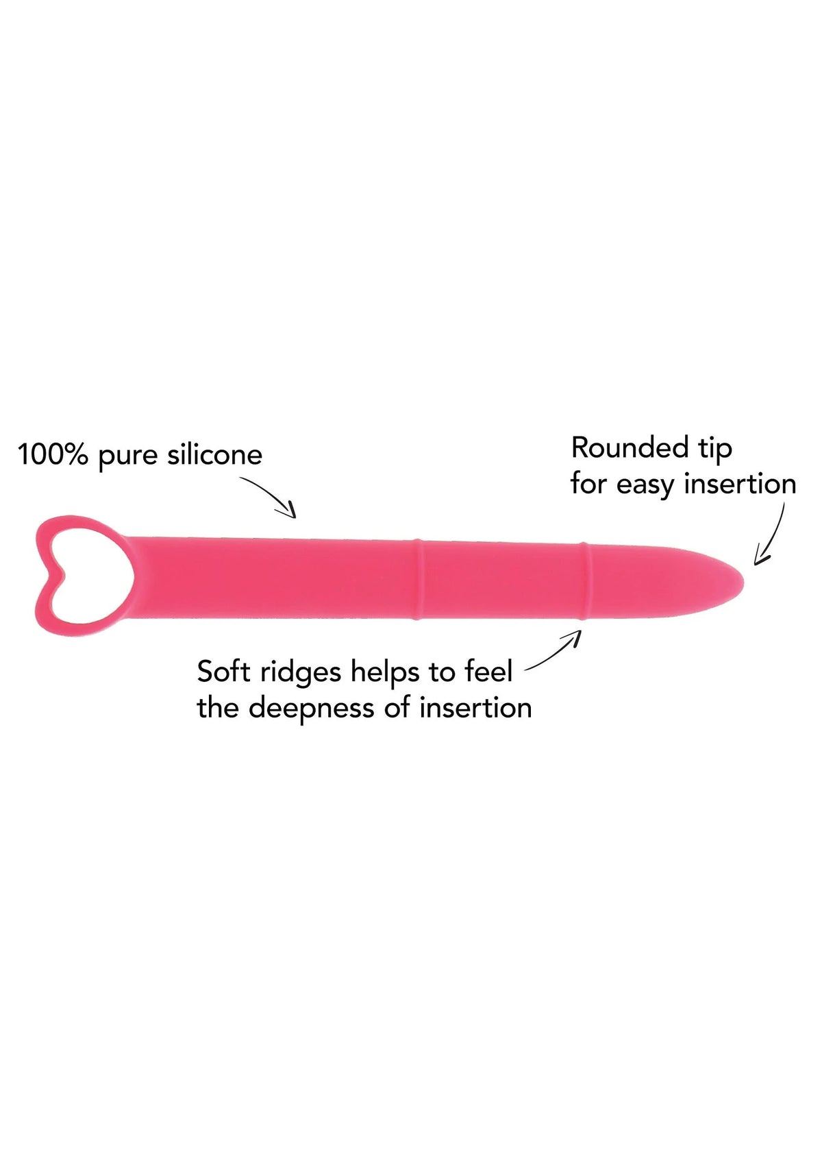 Bestel: Intimate Health by Mae B Silicone Vaginal Dilators 3pcs - bij Happytoys: de erotische sex webshop | liever Happy dan Easy ⭐⭐⭐⭐⭐