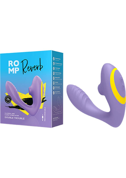 Bestel: Reverb G - spot Air pressure Vibrator by Romp - bij Happytoys: de erotische sex webshop | liever Happy dan Easy ⭐⭐⭐⭐⭐