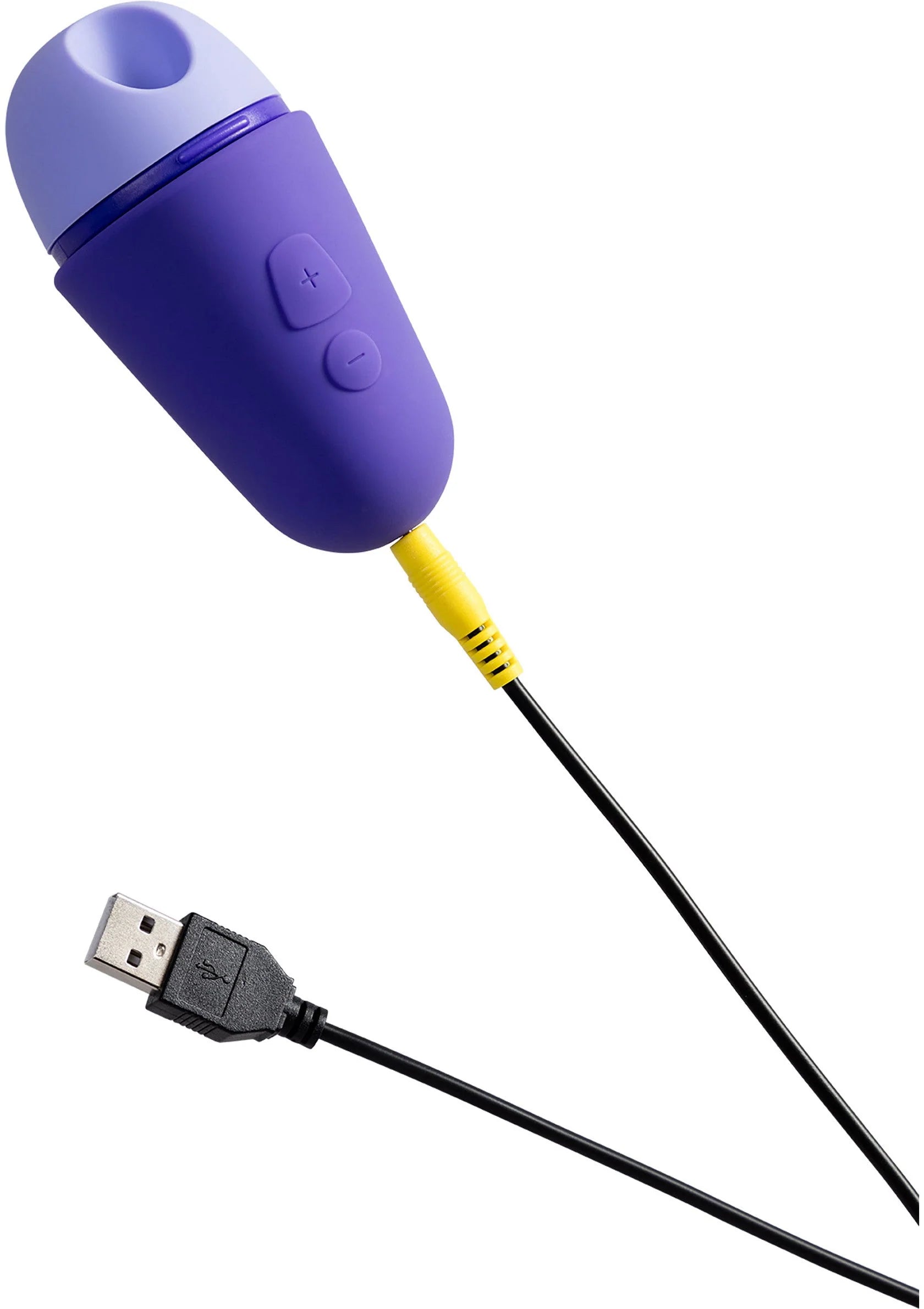 Airpressure vibrator van Romp met laadkabel en USB-stekker