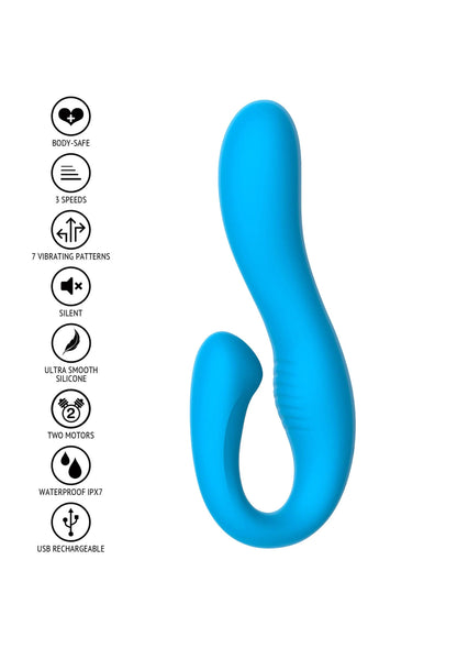 Bestel: Fame The Skyler Rabbit Vibrator by ToyJoy - bij Happytoys: de erotische sex webshop | liever Happy dan Easy ⭐⭐⭐⭐⭐